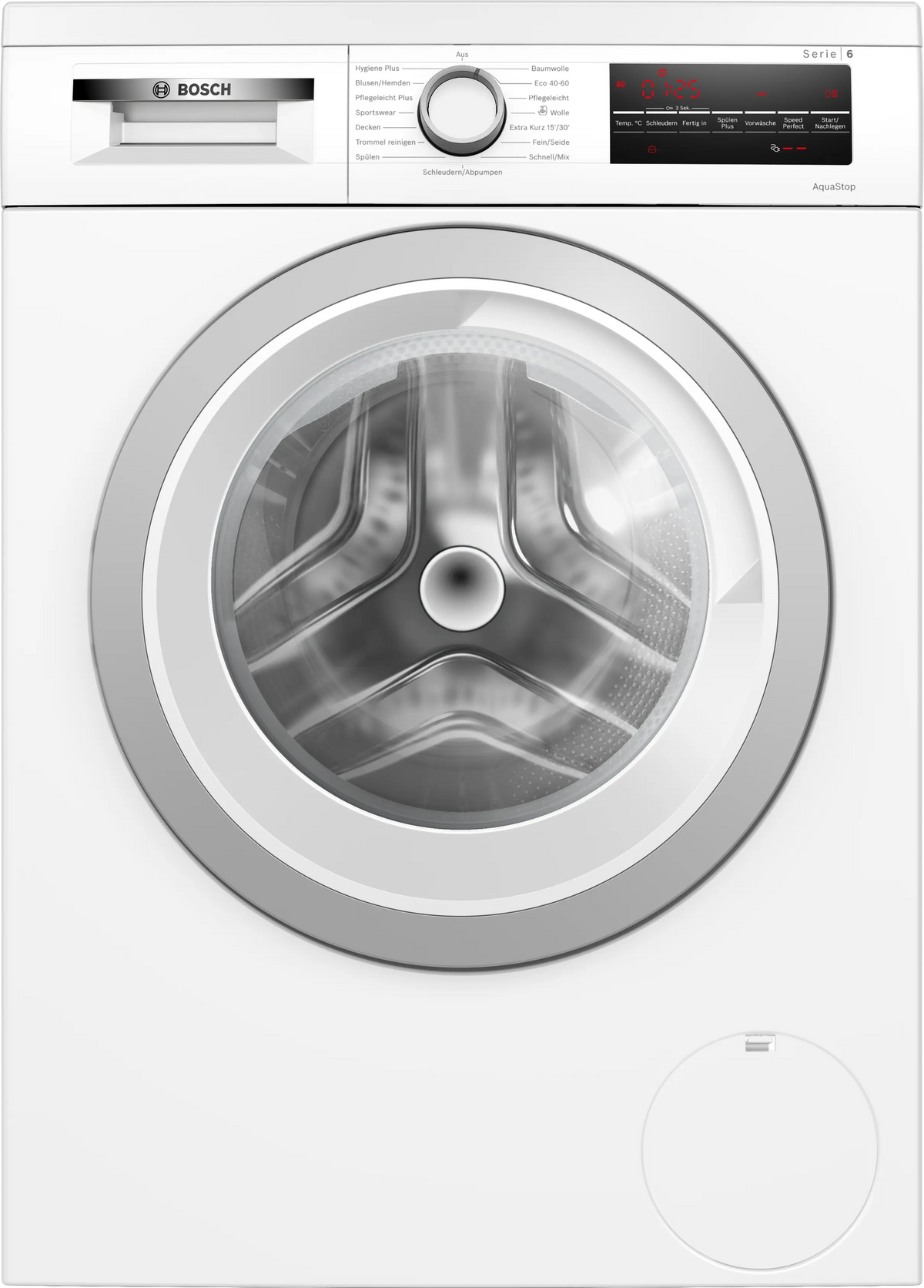 Bosch WUU28T42, under-counter washing machine, front view